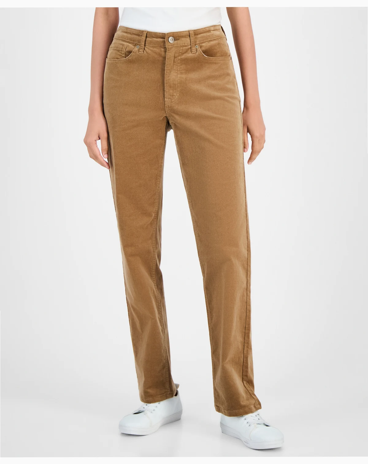 Nautica Women's Mid-Rise Corduroy Pants