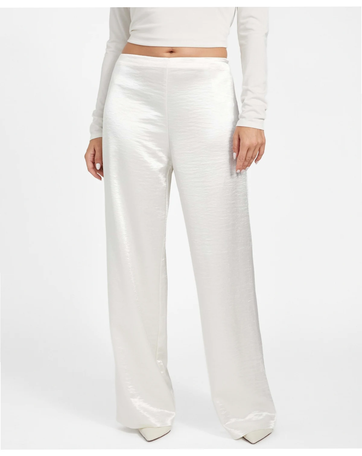 Women's Julie Satin High Rise Pants