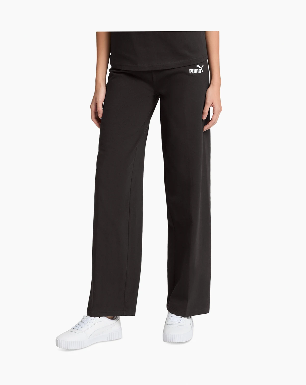Women's Essential Logo Mid-Rise Full-Length Pants