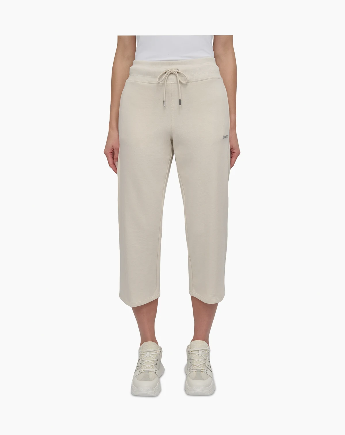 Women's Studded-Logo Cropped Pants