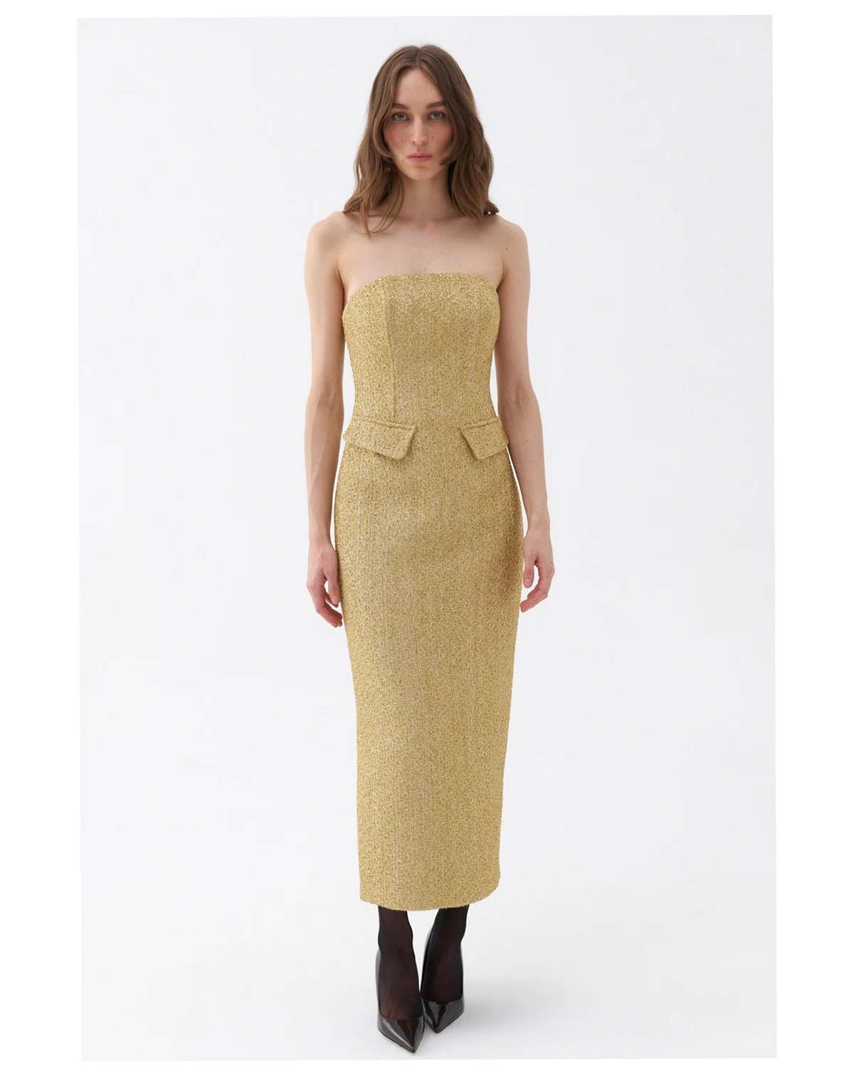 Women's Strapless Maxi Dress
