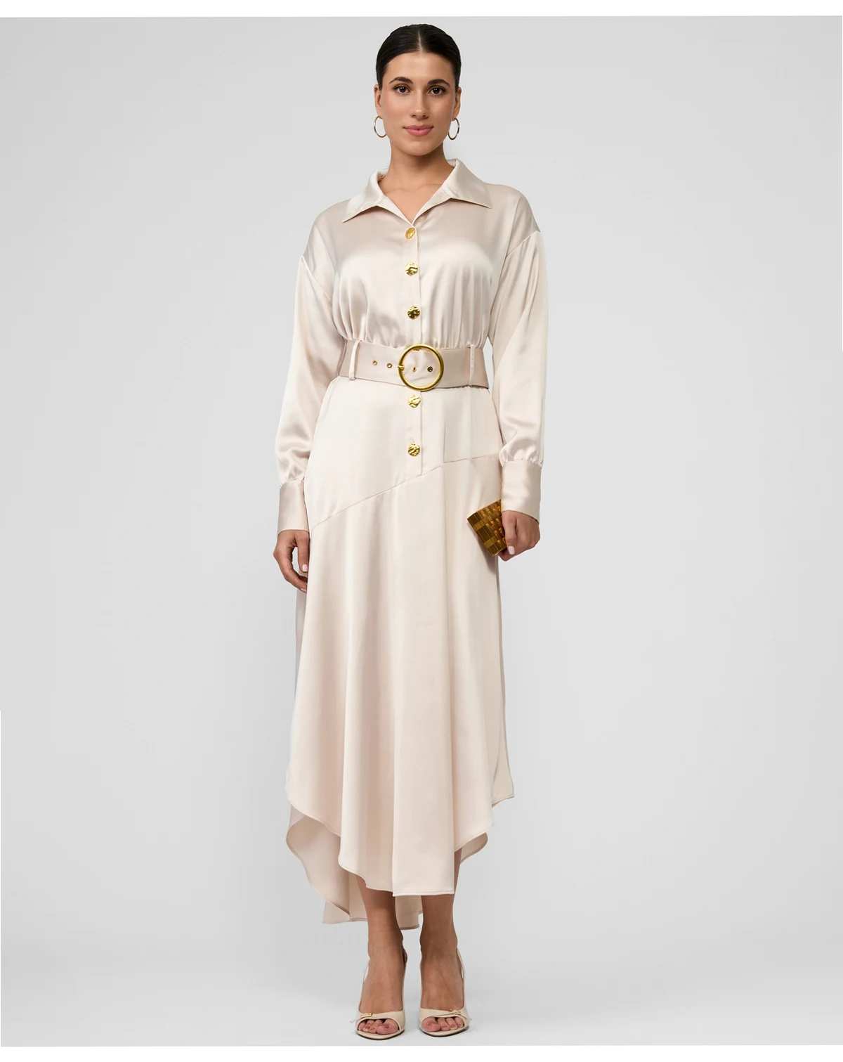 Women's Gilian Collared Midi Dress