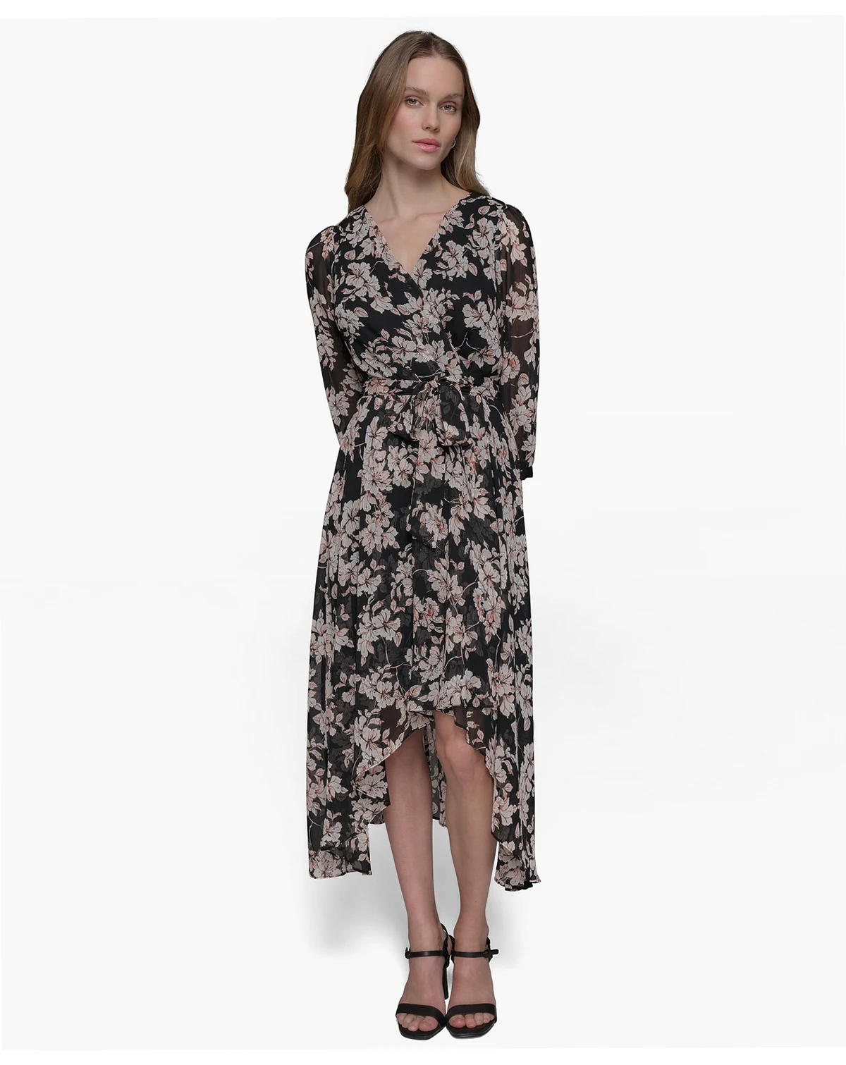 PRINTED CHIFFON FLOR