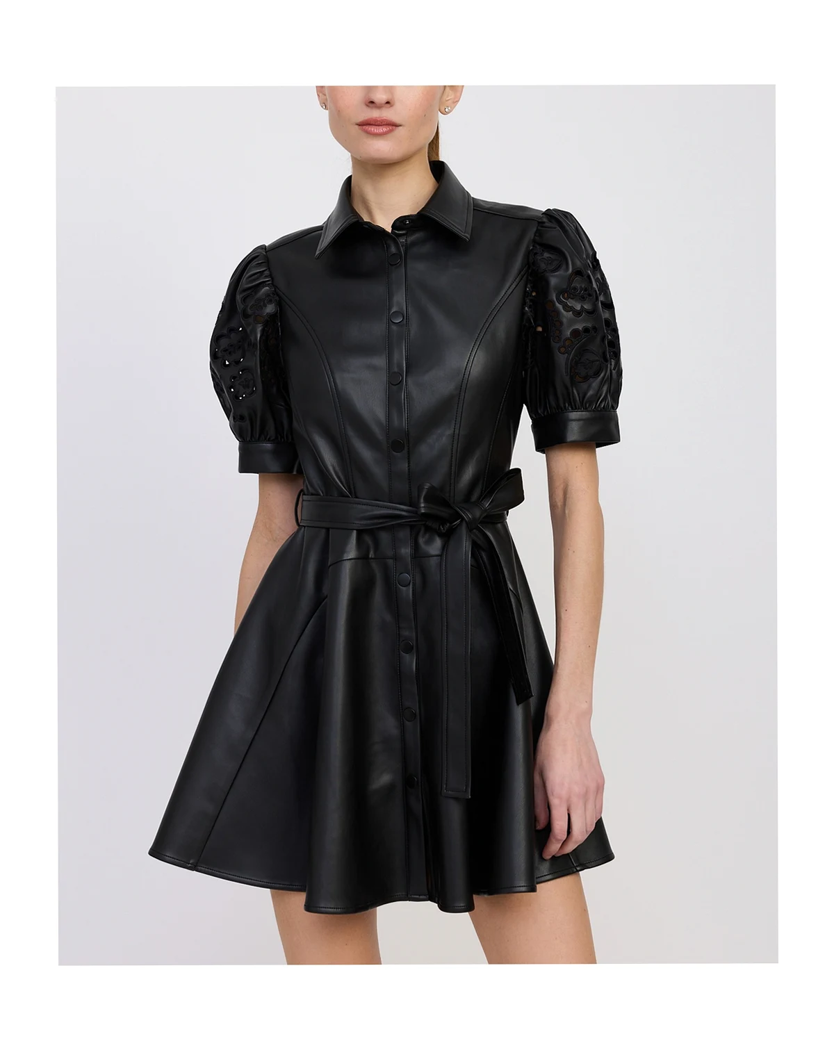 Women's Nelly Collared Mini Shirt Dress