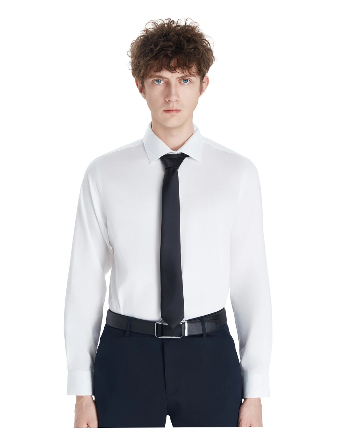 Men's Sateen Solid Dress Shirt, Macy's Exclusive