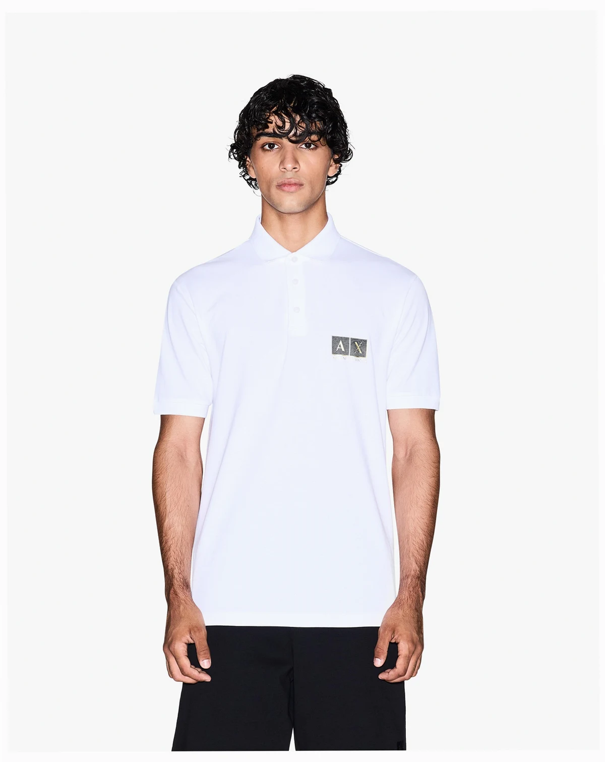 Men's Gold Logo Polo Shirt