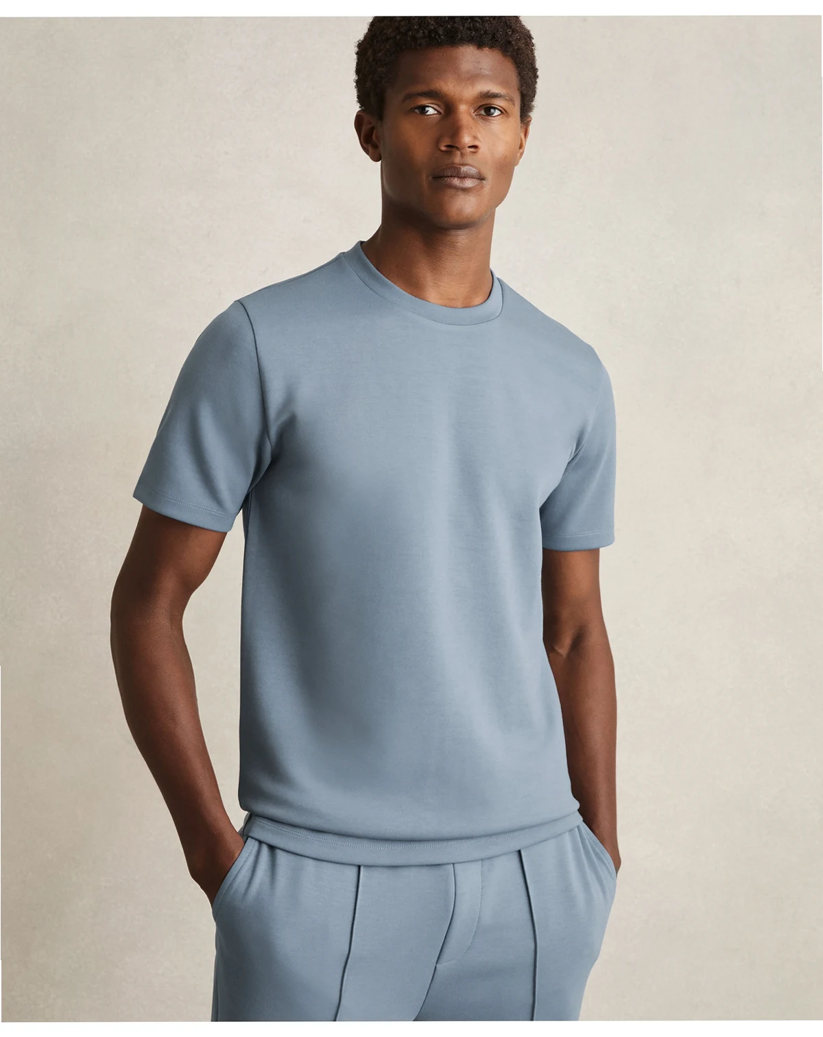 Men's Interlock-Jersey Crew-Neck T-Shirt
