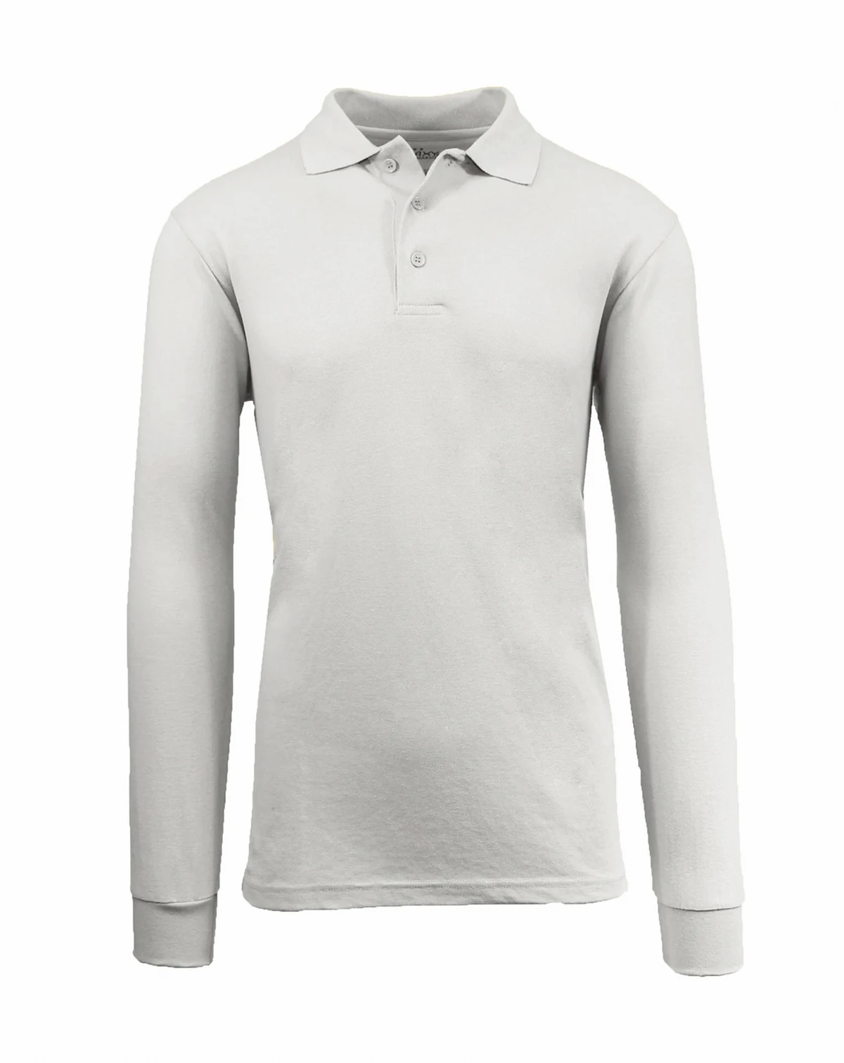 Men's Long Sleeve Pique Polo Shirt