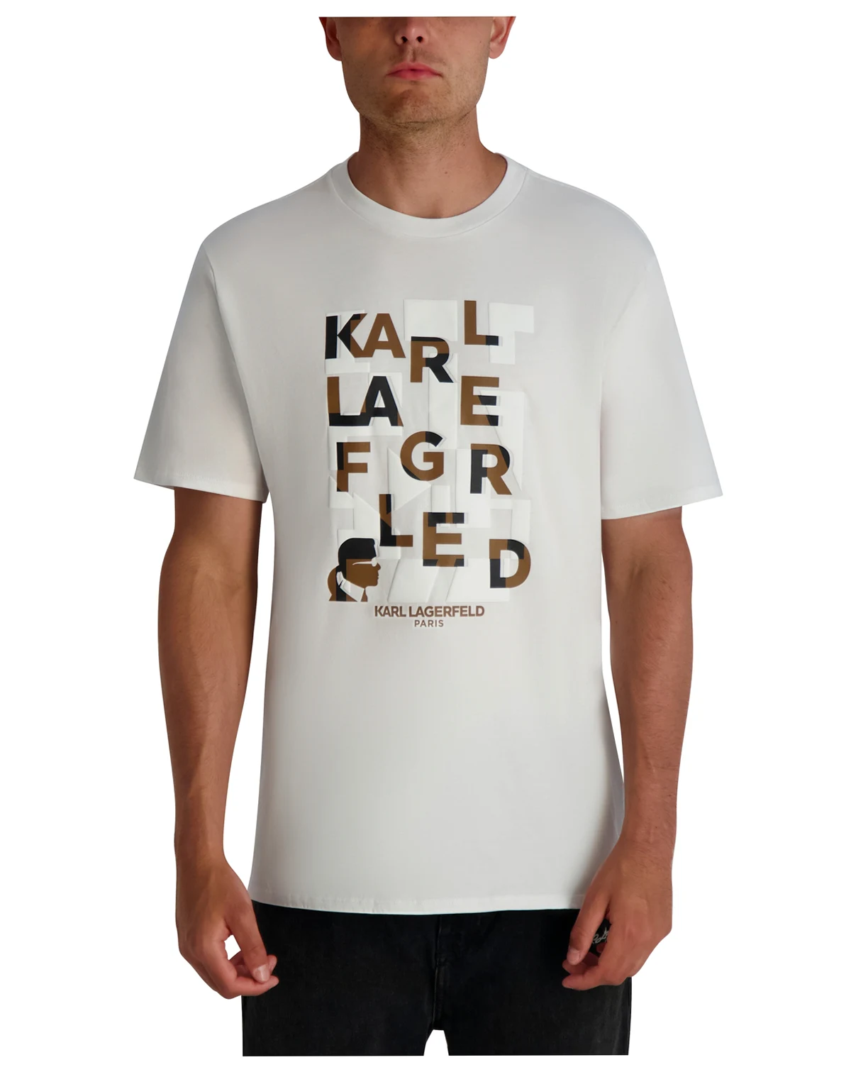 Men's Stacked Print T-Shirt