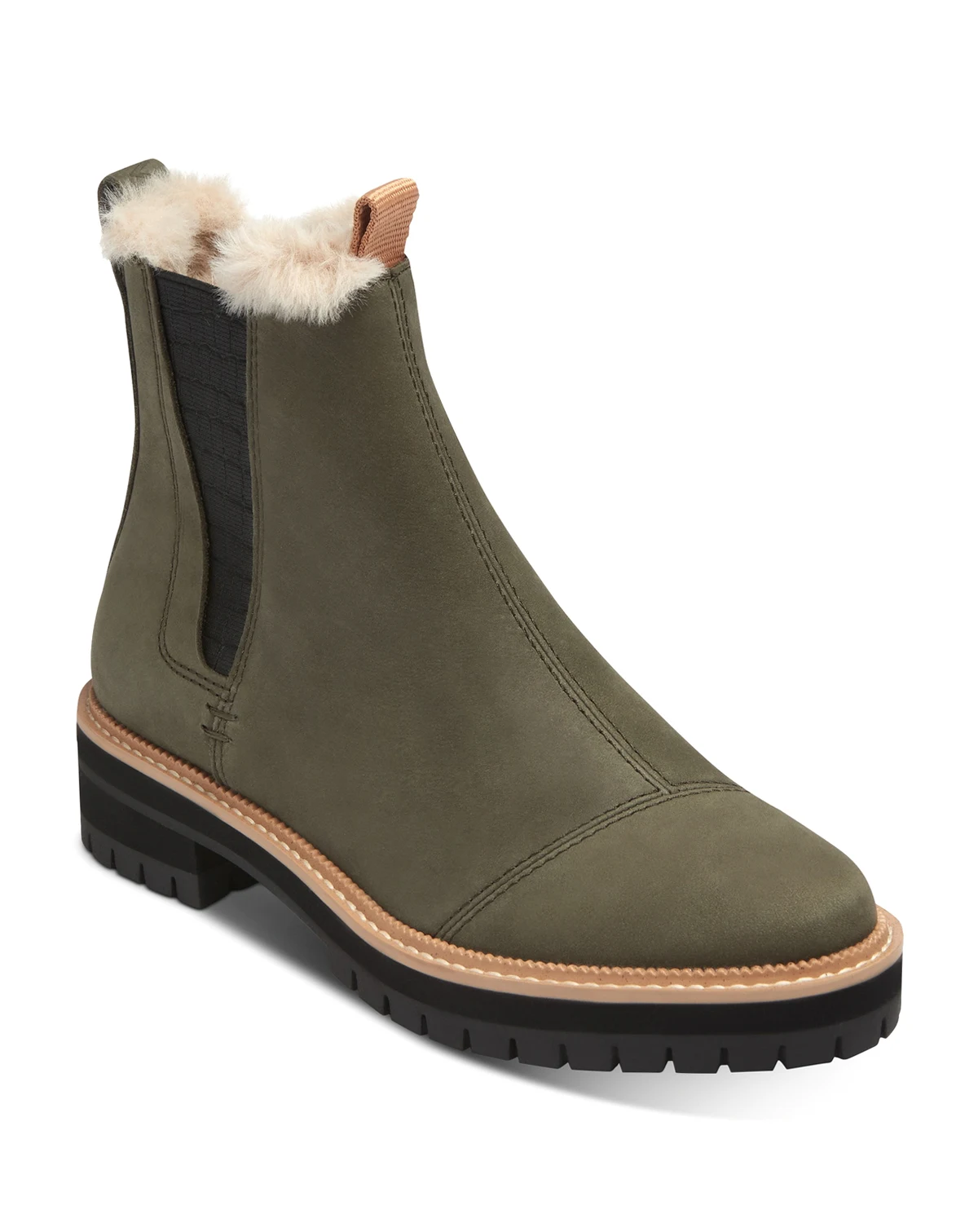 Women's Dakota Cozy Water-Resistant Chelsea Lug Booties