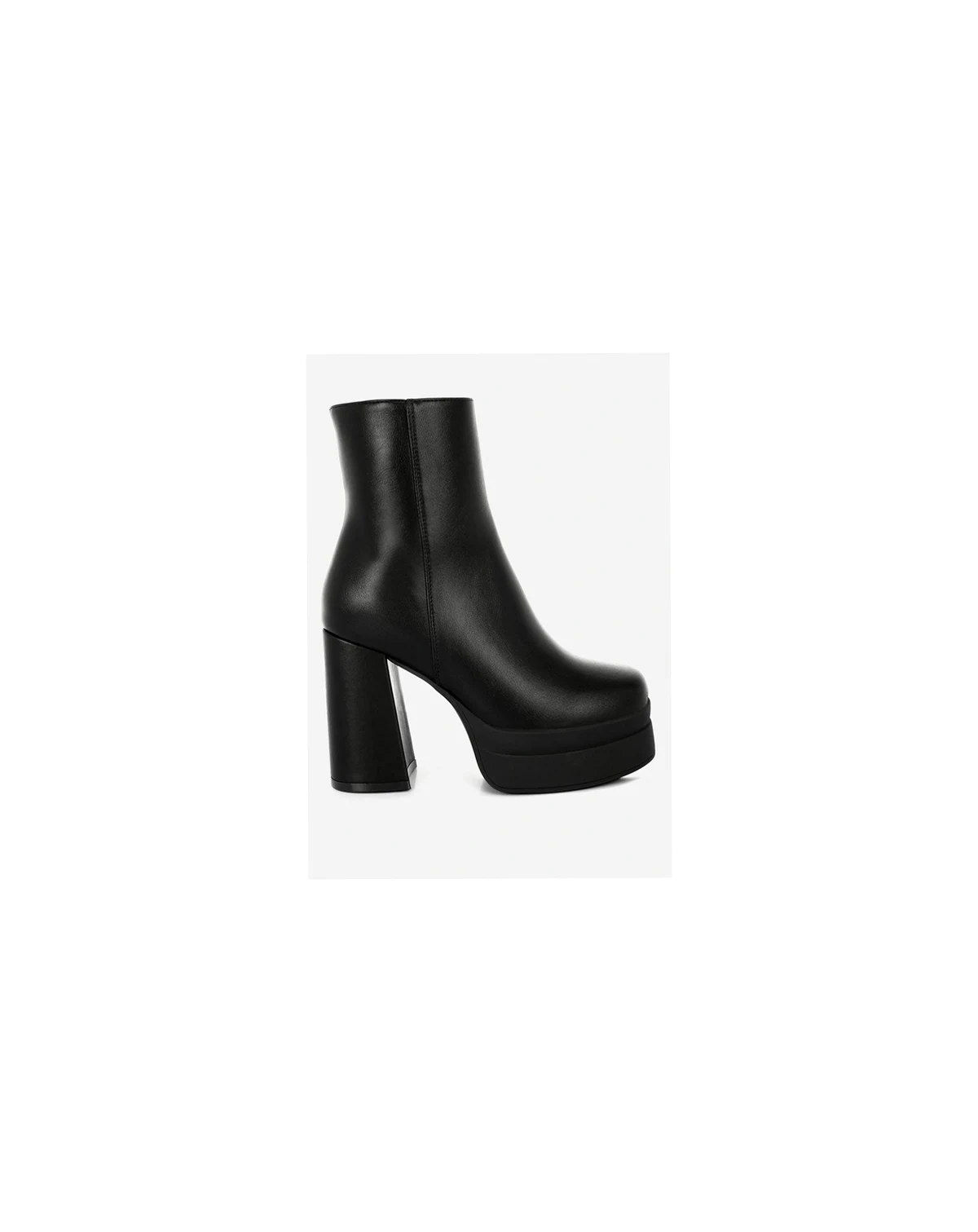 Womens Baltese Zip-Up Chunky Heel Boots