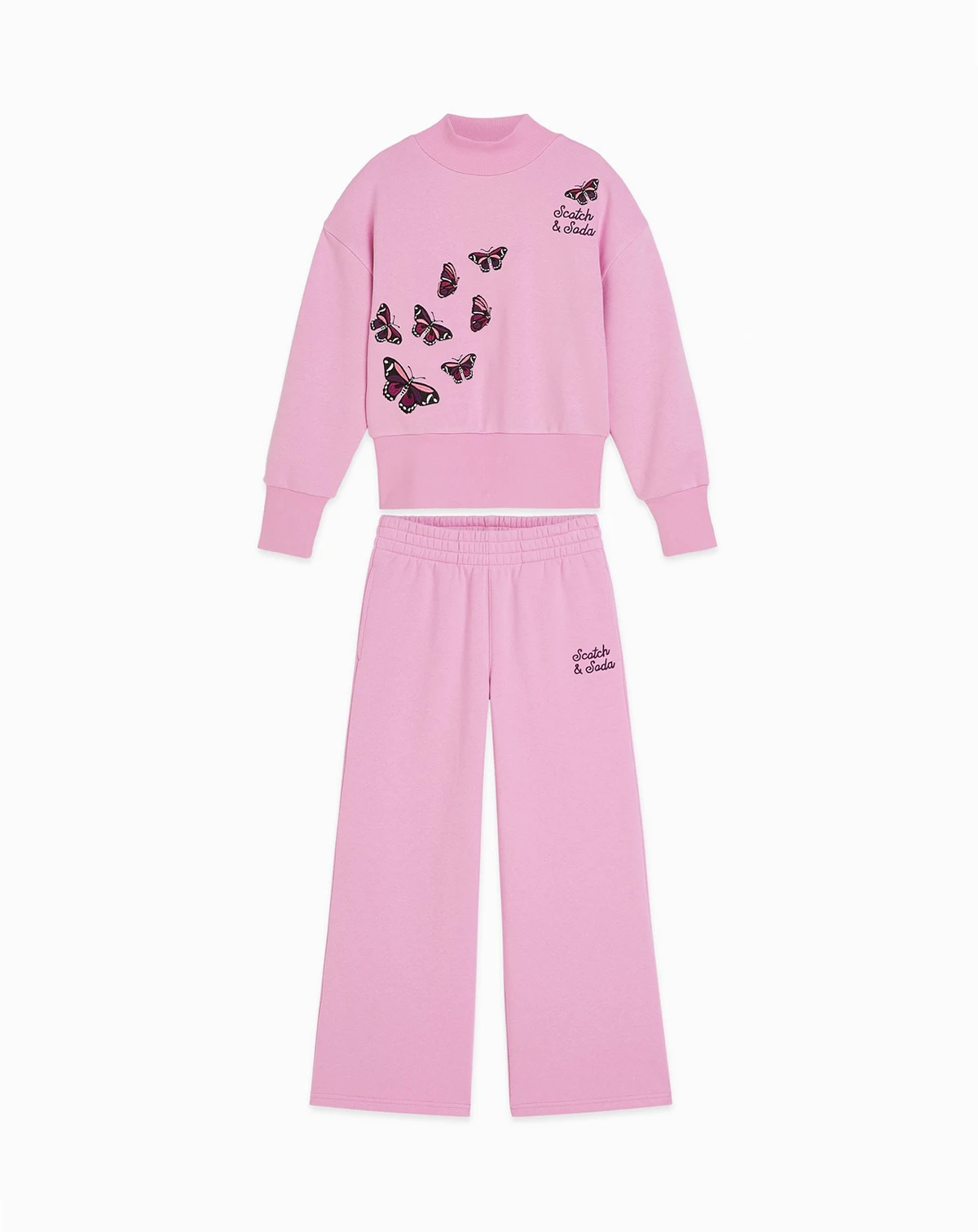 Girls' Toddler 2T-4T Long-Sleeve Top and Joggers, 2-Piece Set