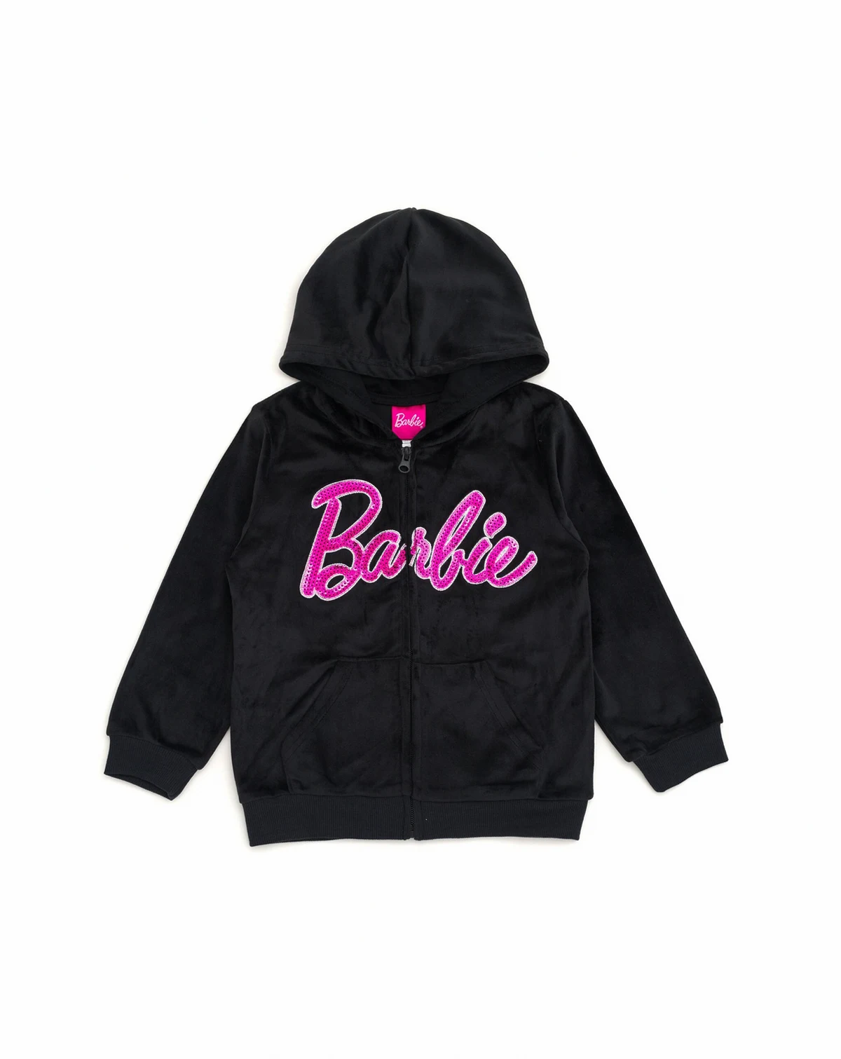 Toddler Girls Velour Matching Family Zip Up Hoodie