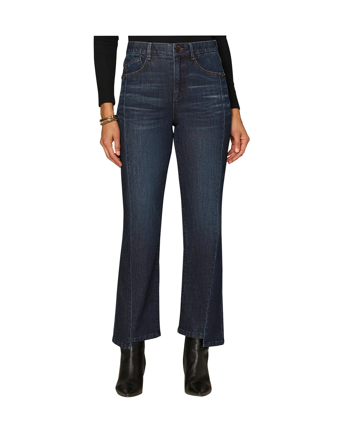 Petite "Ab"solution Skyrise Barely Boot Jeans