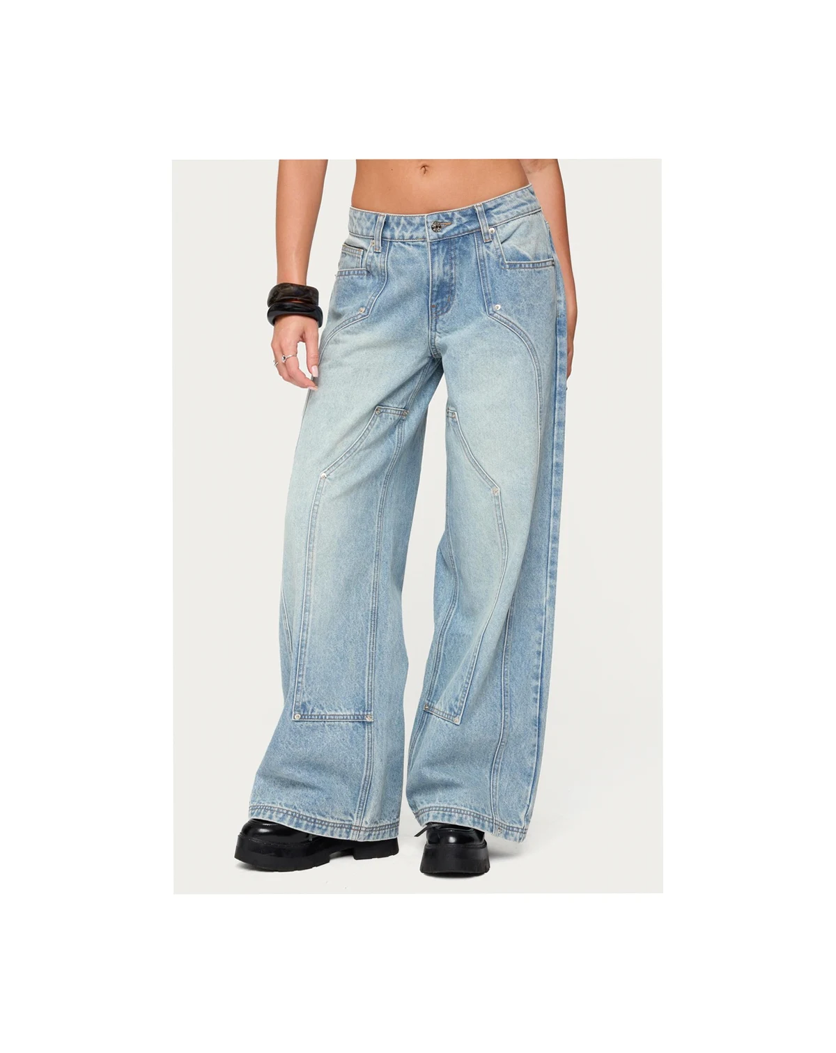 Women's Dema Western Low Rise Jeans