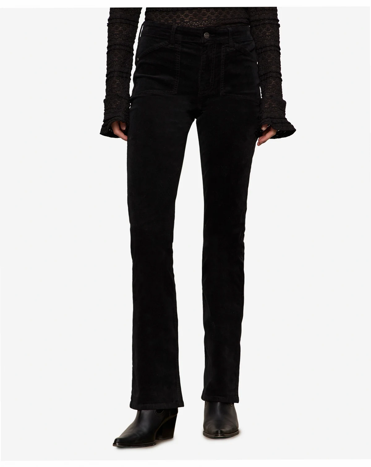 Women's Velveteen Brook Bootcut Stretch Pants