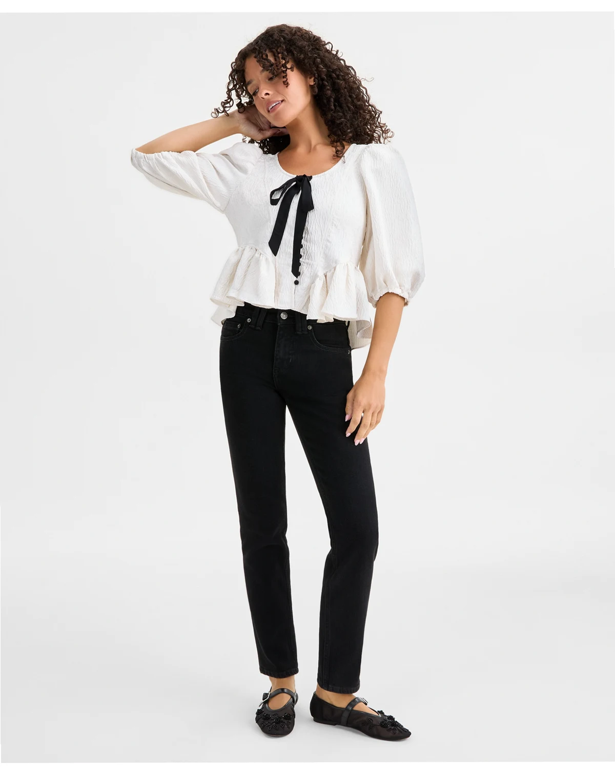 Women's Oracle Low-Rise Slim Straight Jeans