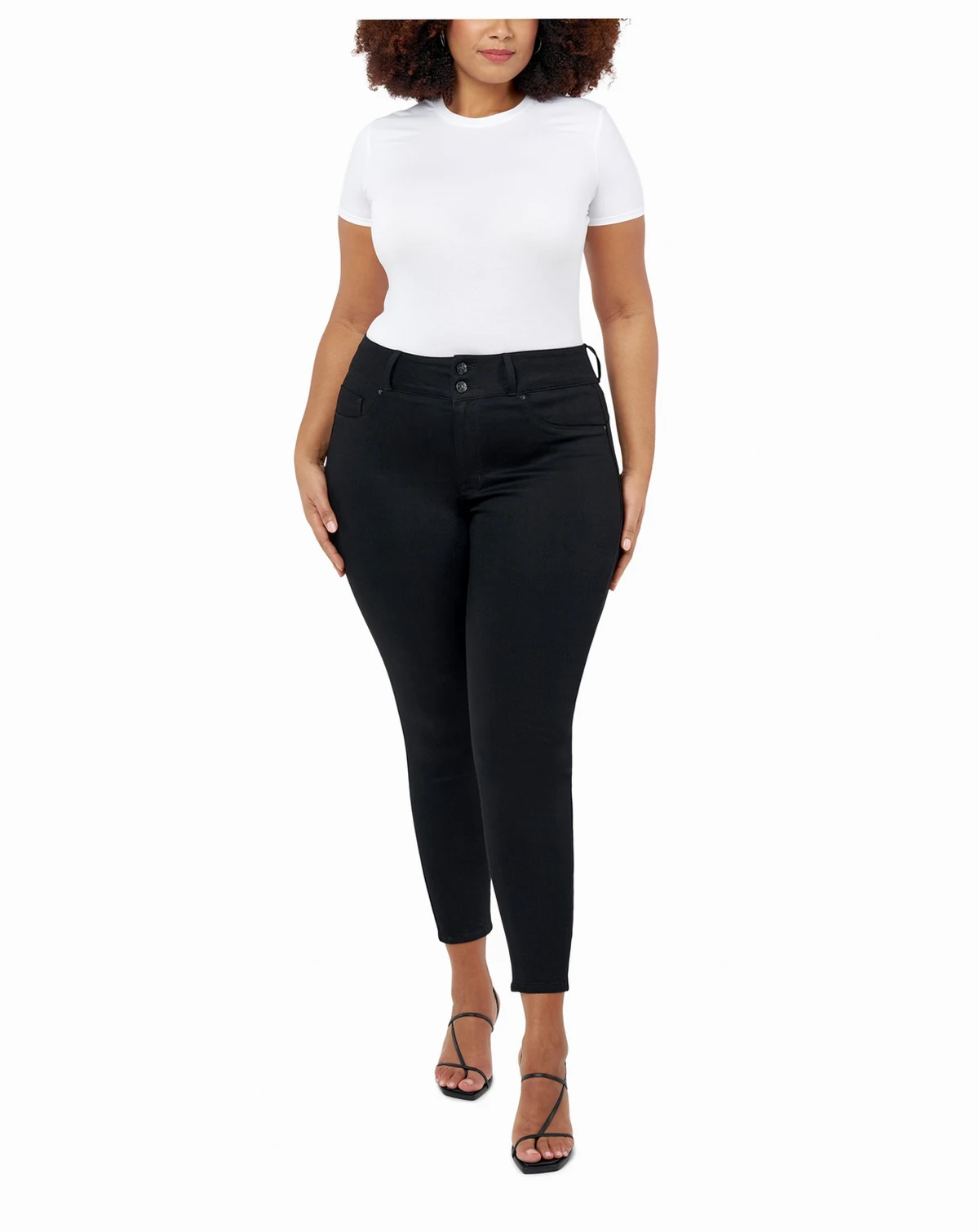 Plus Size High Rise Curvy Legging Jeans