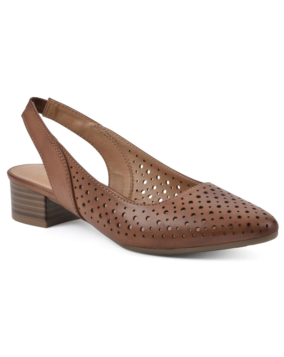 Women's Boronic Block Heel Slingbacks