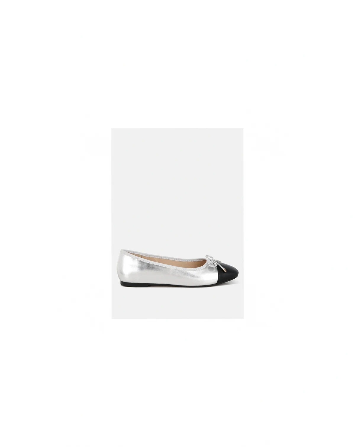 Womens Minato Two Tone Ballet Flats