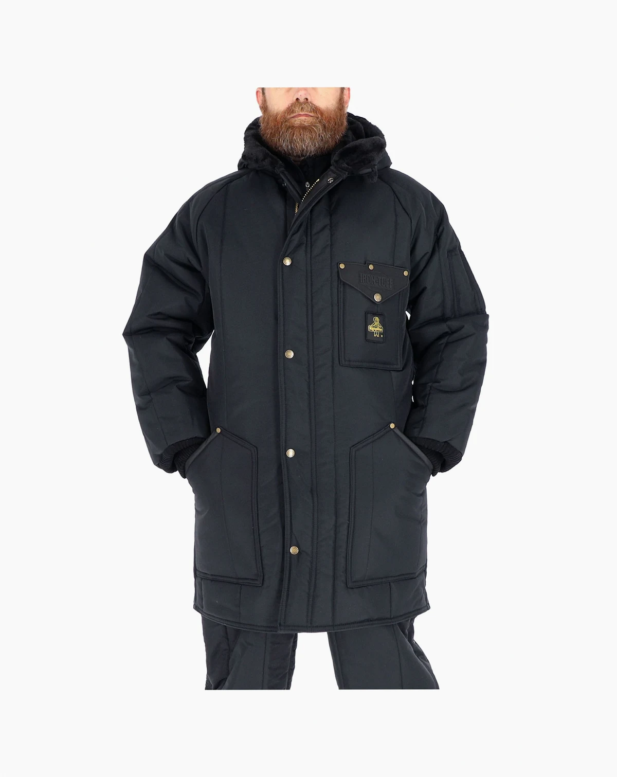 Big & Tall Iron-Tuff Ice Parka Insulated Winter Jacket, -50°F Comfort Rating, Water-Resistant & Windproof