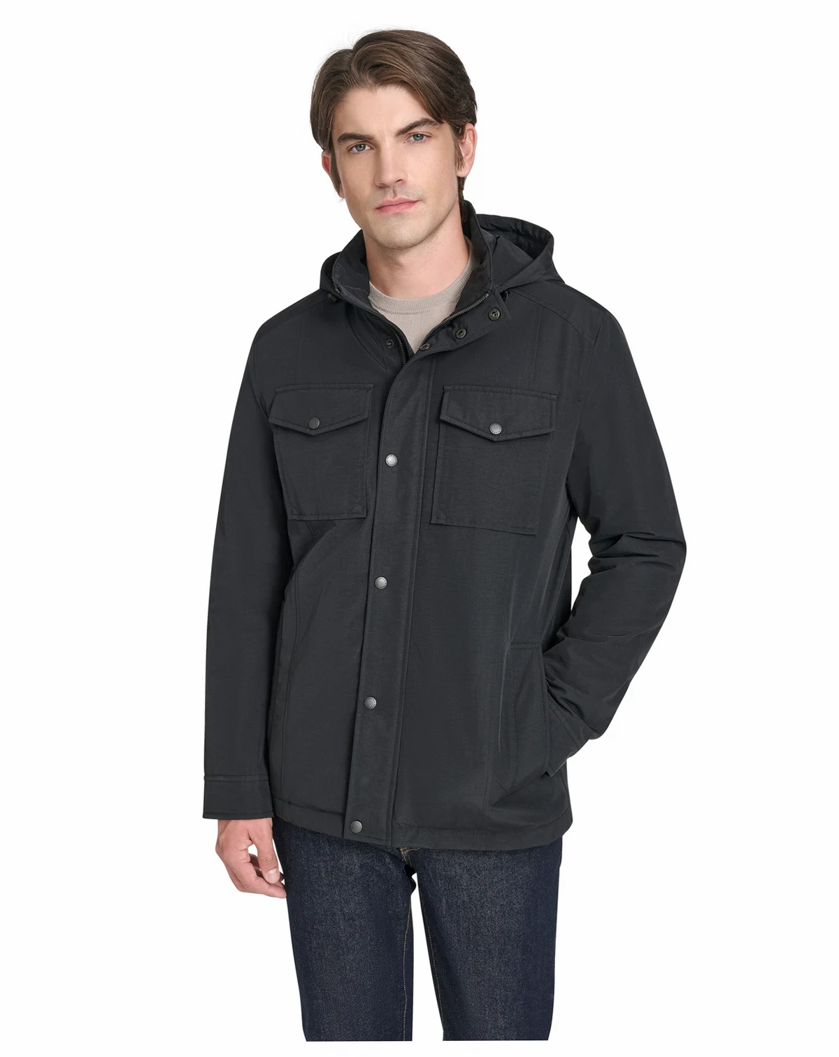 Men's Cotton-Touch Nylon Field Jacket