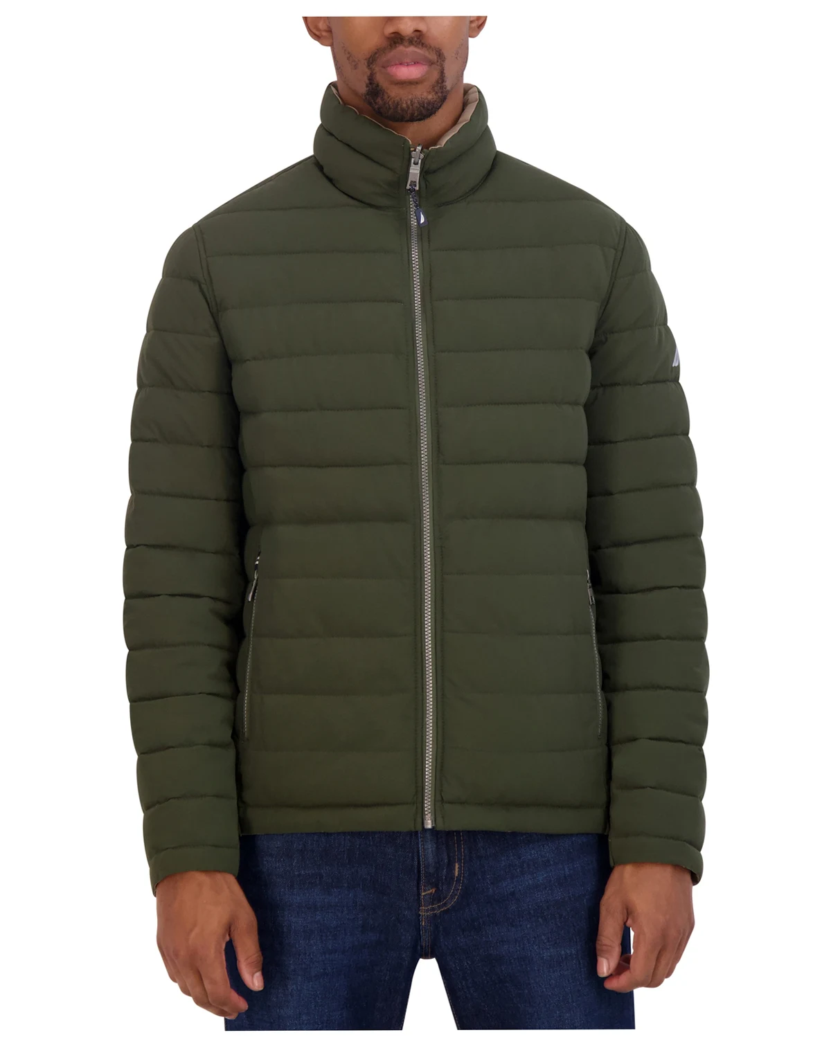 Men's Reversible Quilted Puffer Jacket