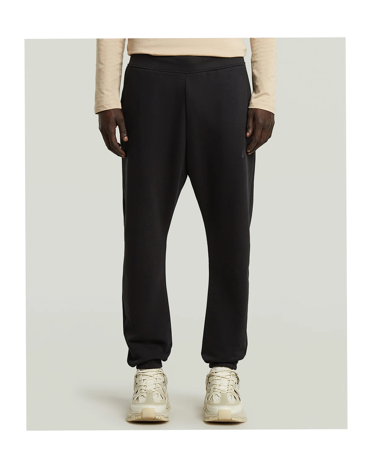 Men's Script Regular-Fit Sweater Pants