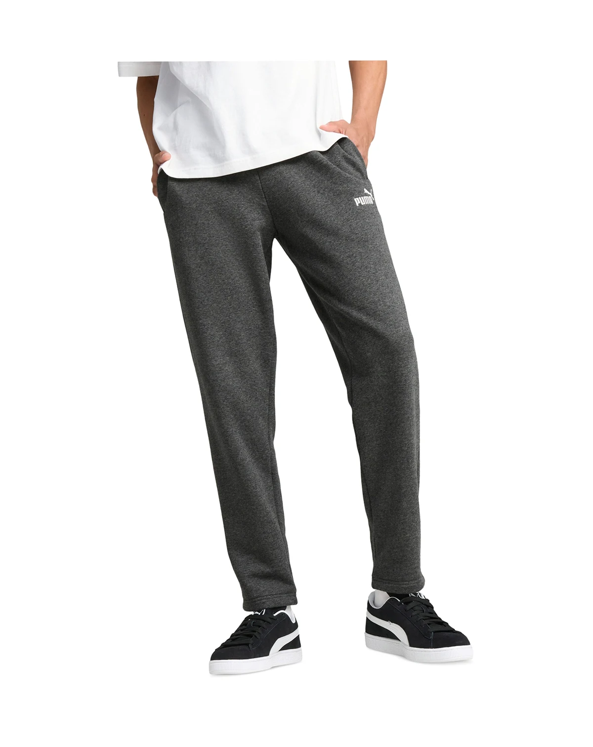 Men's Logo Fleece Open Bottom Regular-Fit Sweatpants
