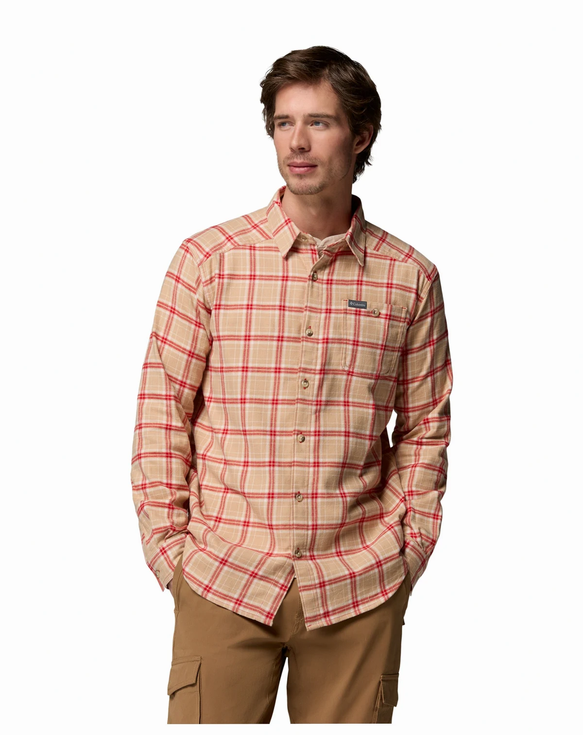 Men's Cornell Woods Flannel Long-Sleeve Shirt