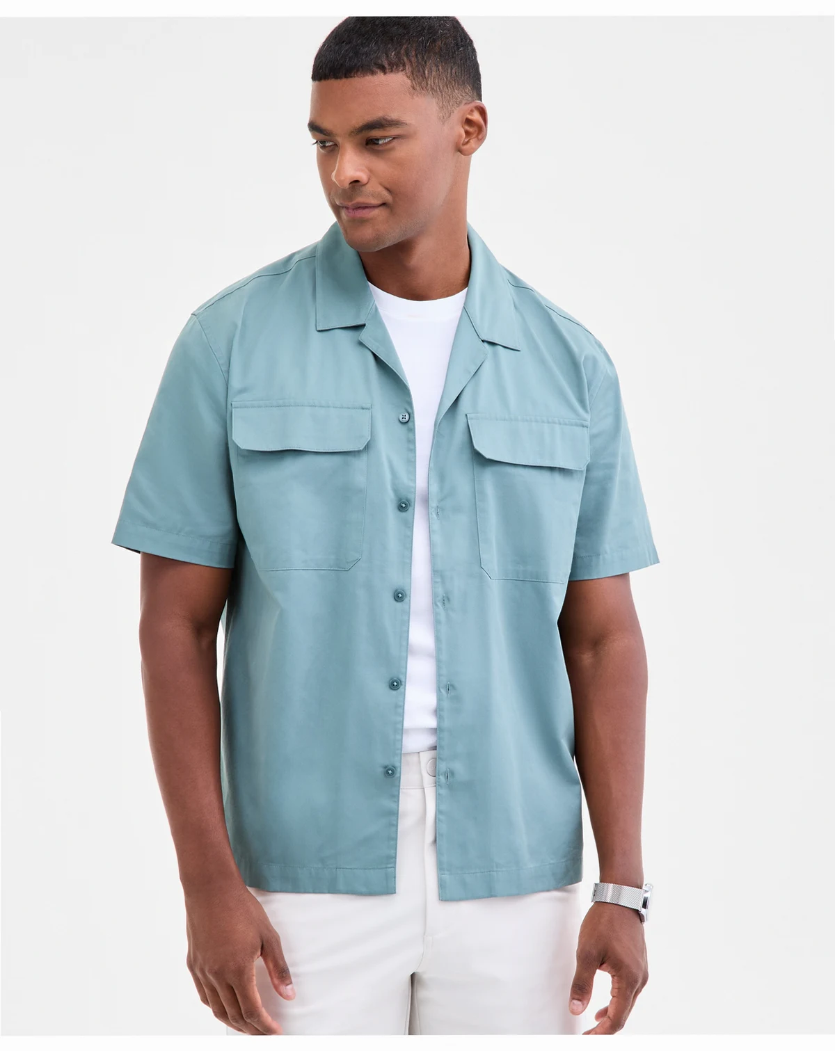 Men's Owen Pocket Shirt, Exclusively at Macy's