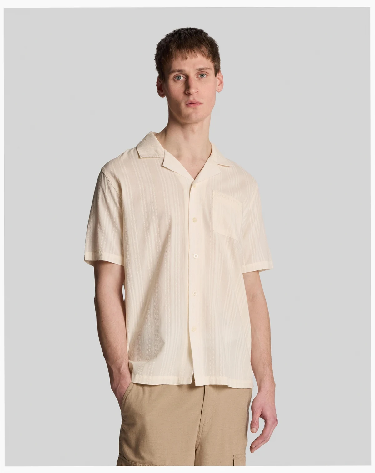 Men's Broderie Resort Shirt
