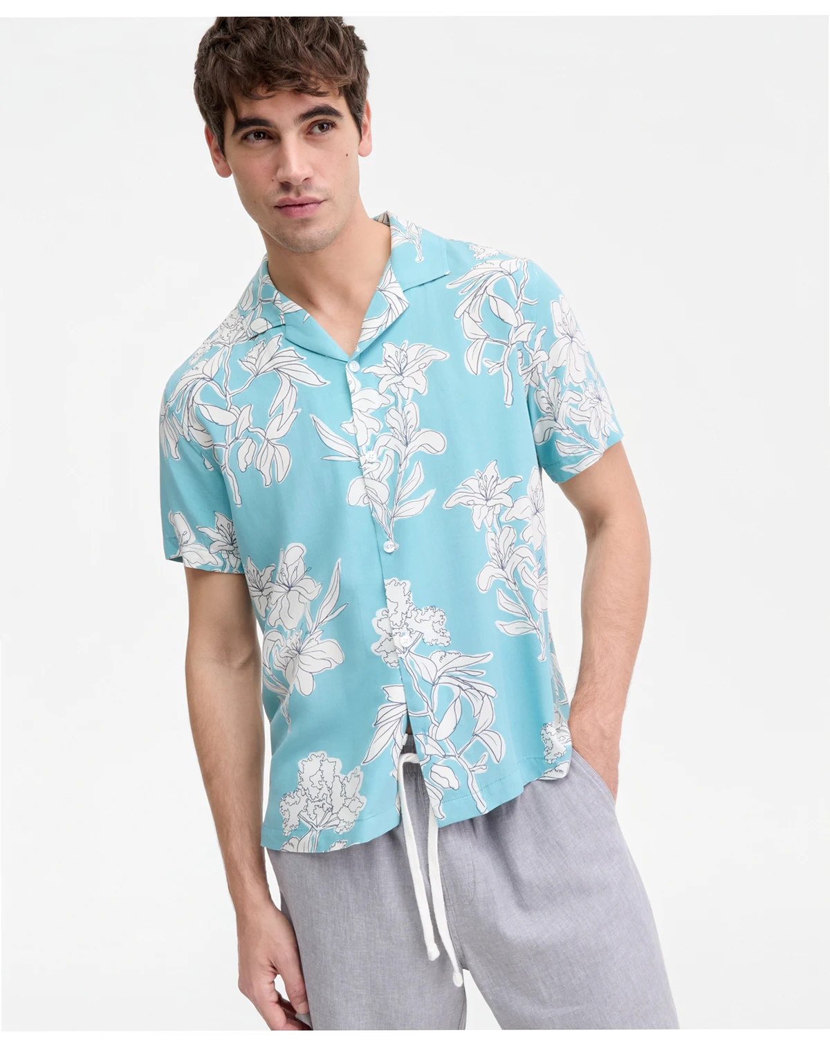 Men's Camp Denali Short-Sleeve Shirt, Macy's Exclusive