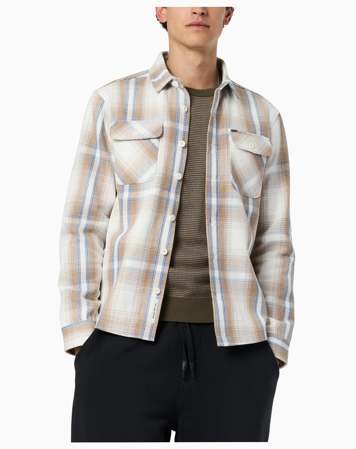 Men's Samme Regular Fit Plaid Pattern Shirt
