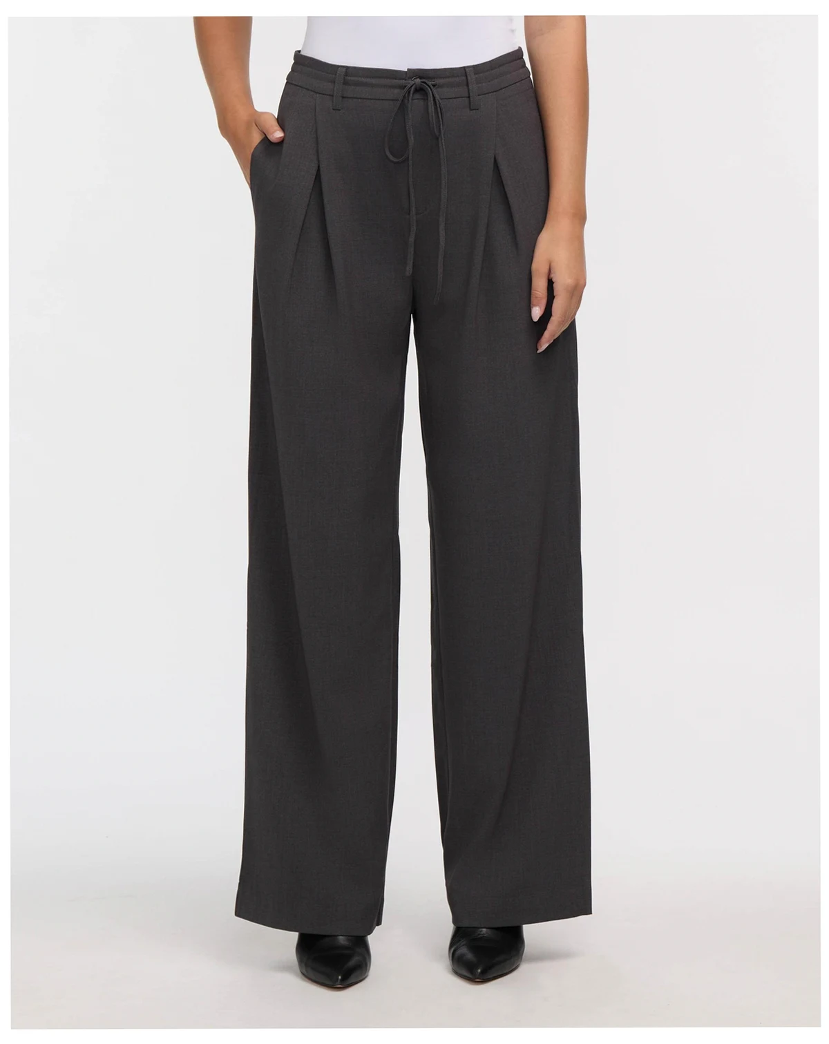 Women's Pleated Wide Leg Pant