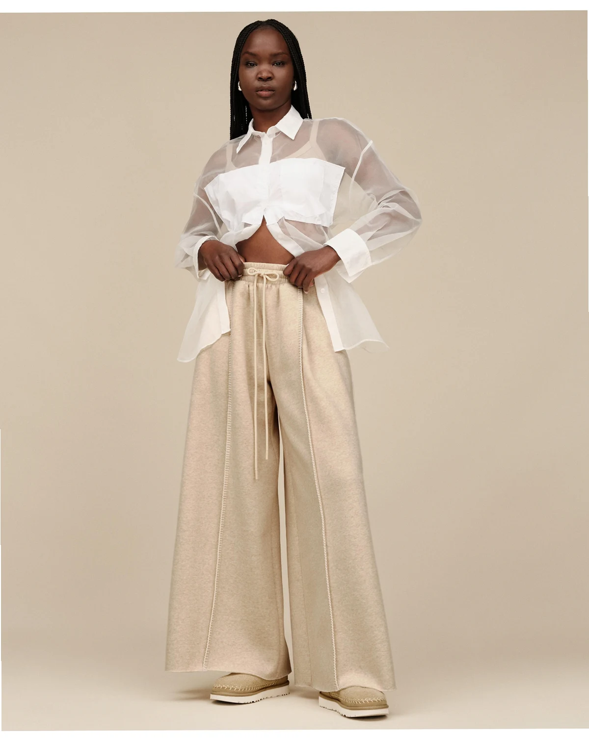 UGG Women's Classic Extra Wide-Leg Pants