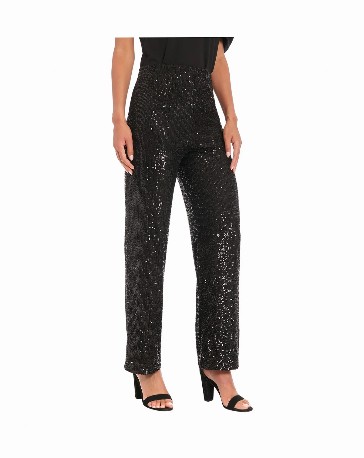 Women's Textured Pull-On Pants