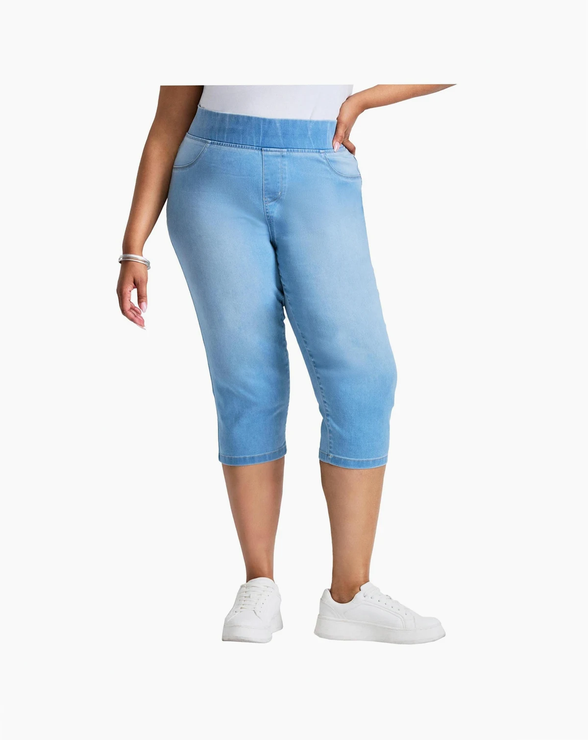 Women's Butter Denim Pull On Crop Jean