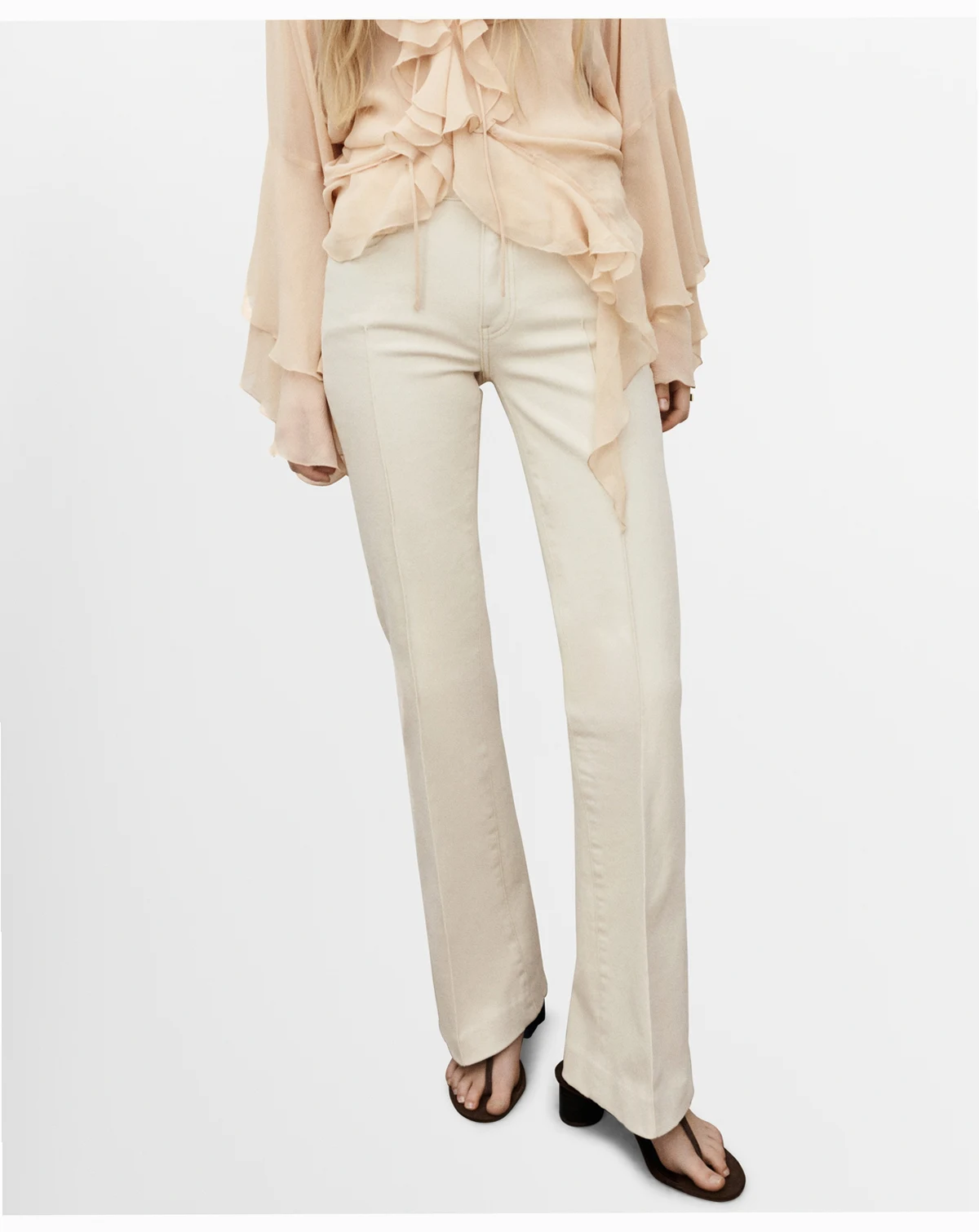 Women's Mid-Rise Flared Jeans