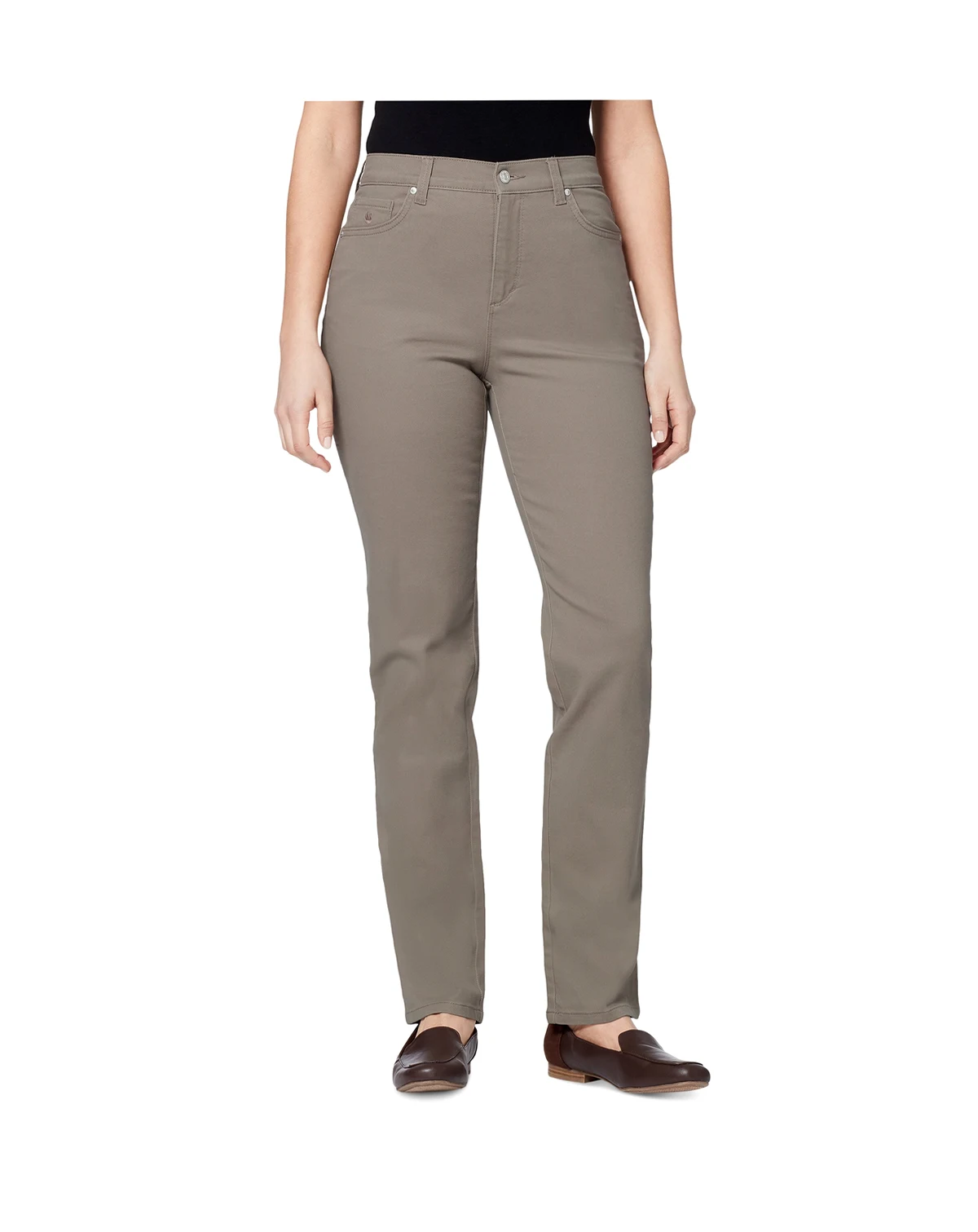 Petite Amanda High Rise Straight-Leg Jeans, Petite & Petite Short