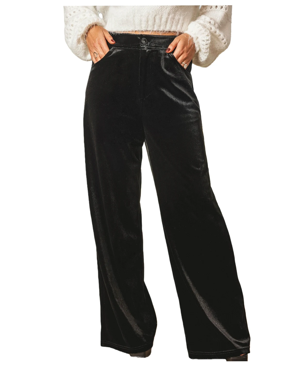 Women's Midnight Wide Leg Trousers