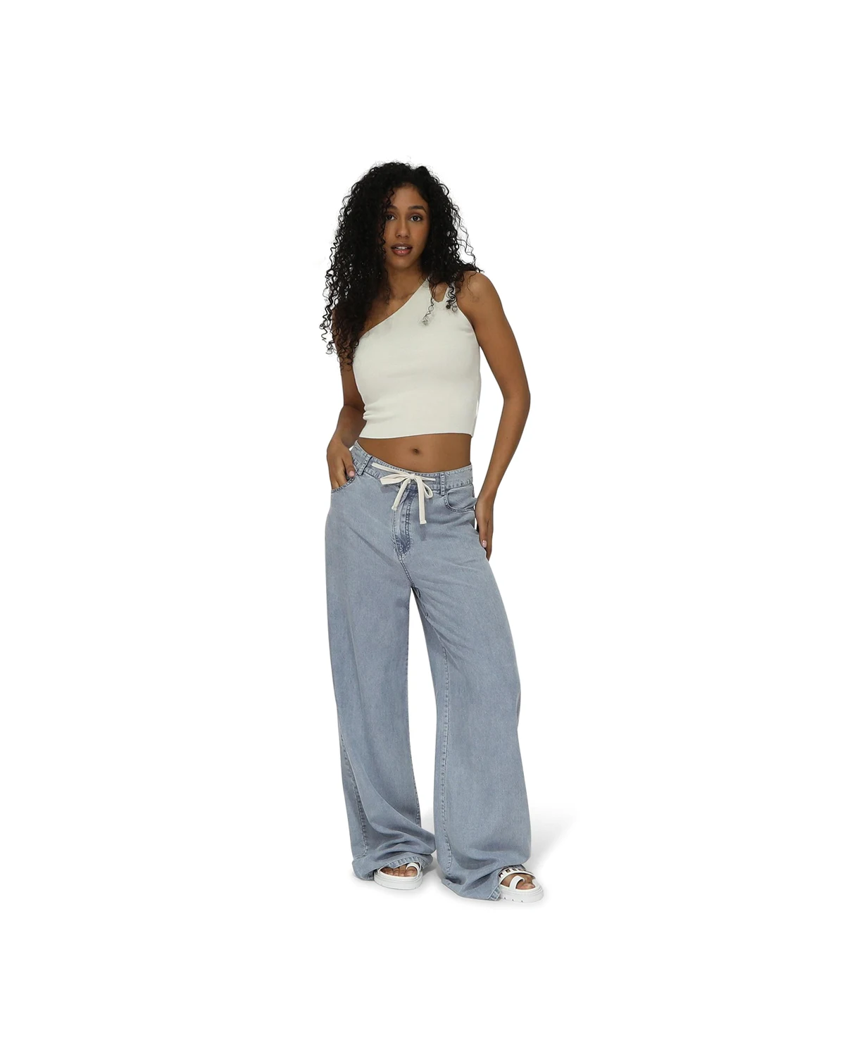 Women's Set On You Wide Leg Pant
