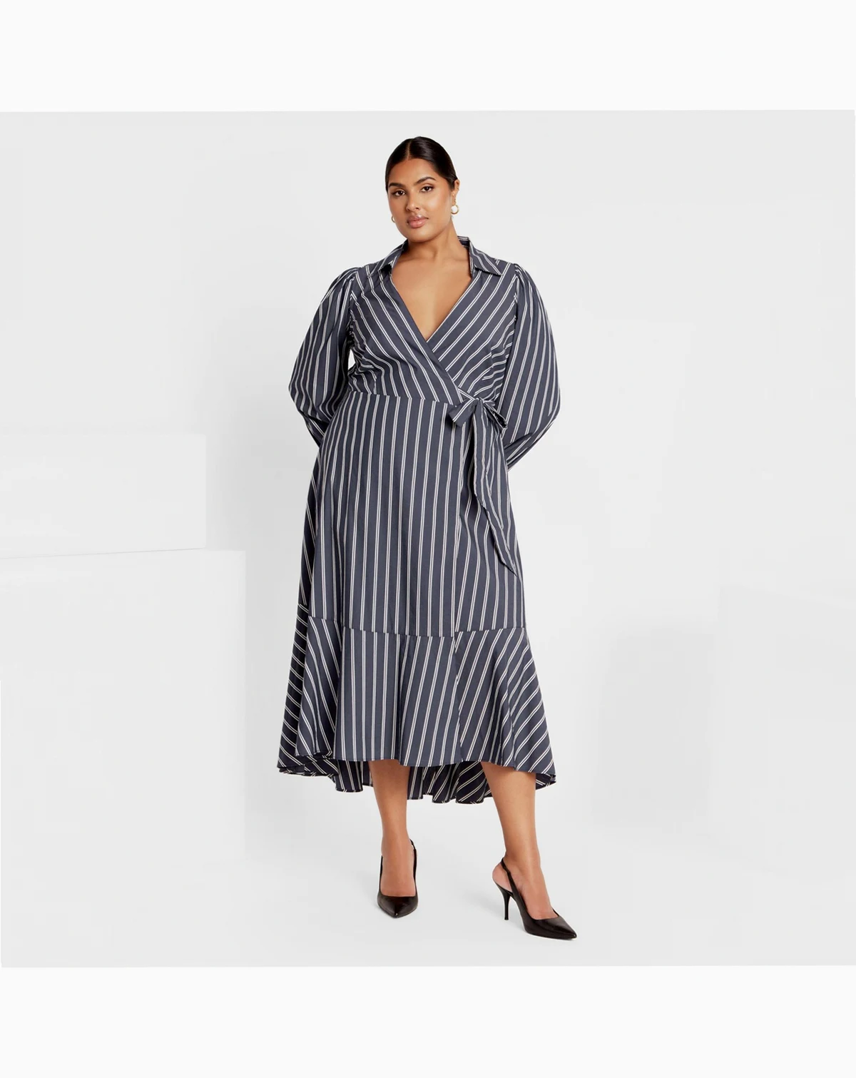 Plus Size Selena Wrap Dress