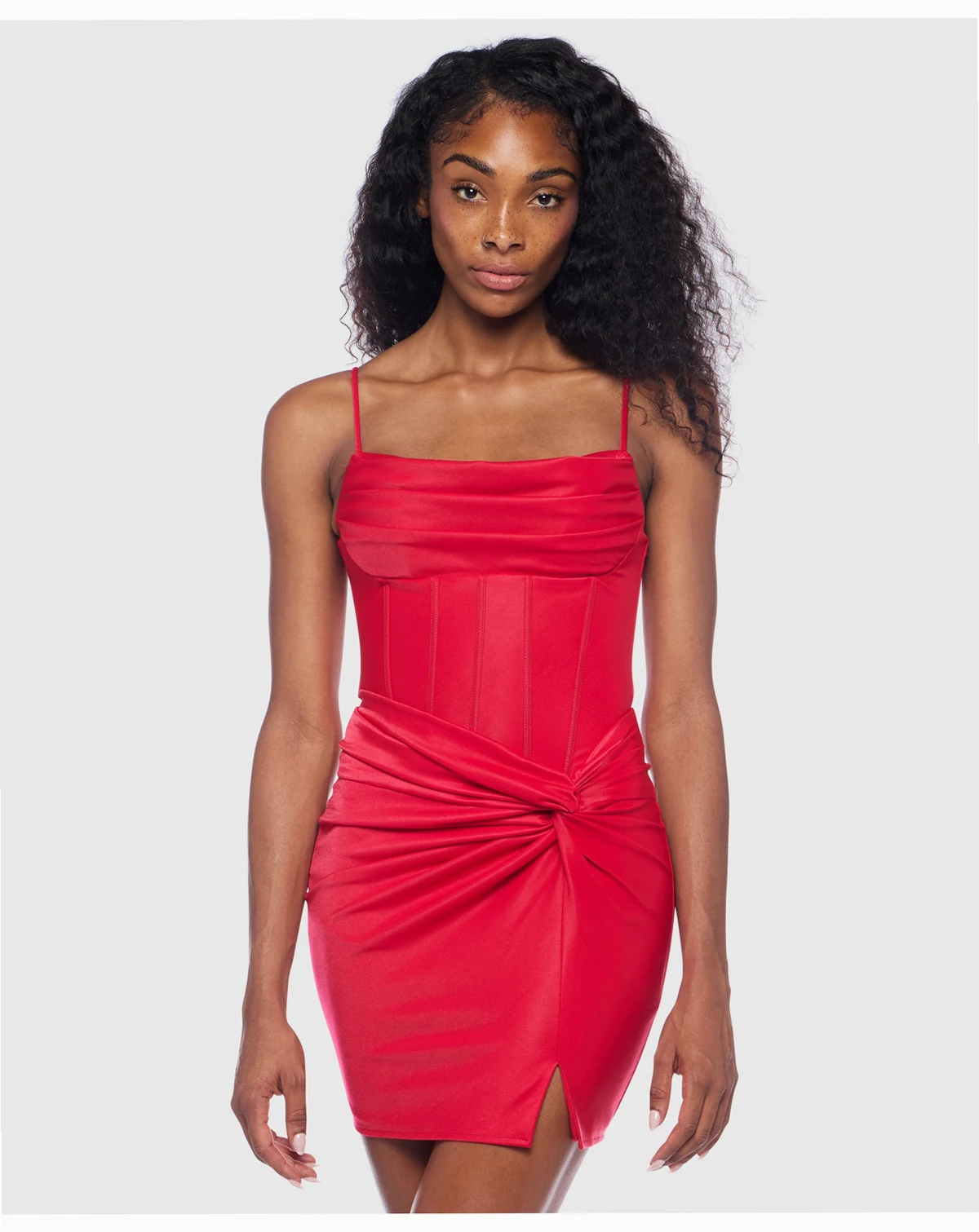 Juniors' Shimmer Sleeveless Dress