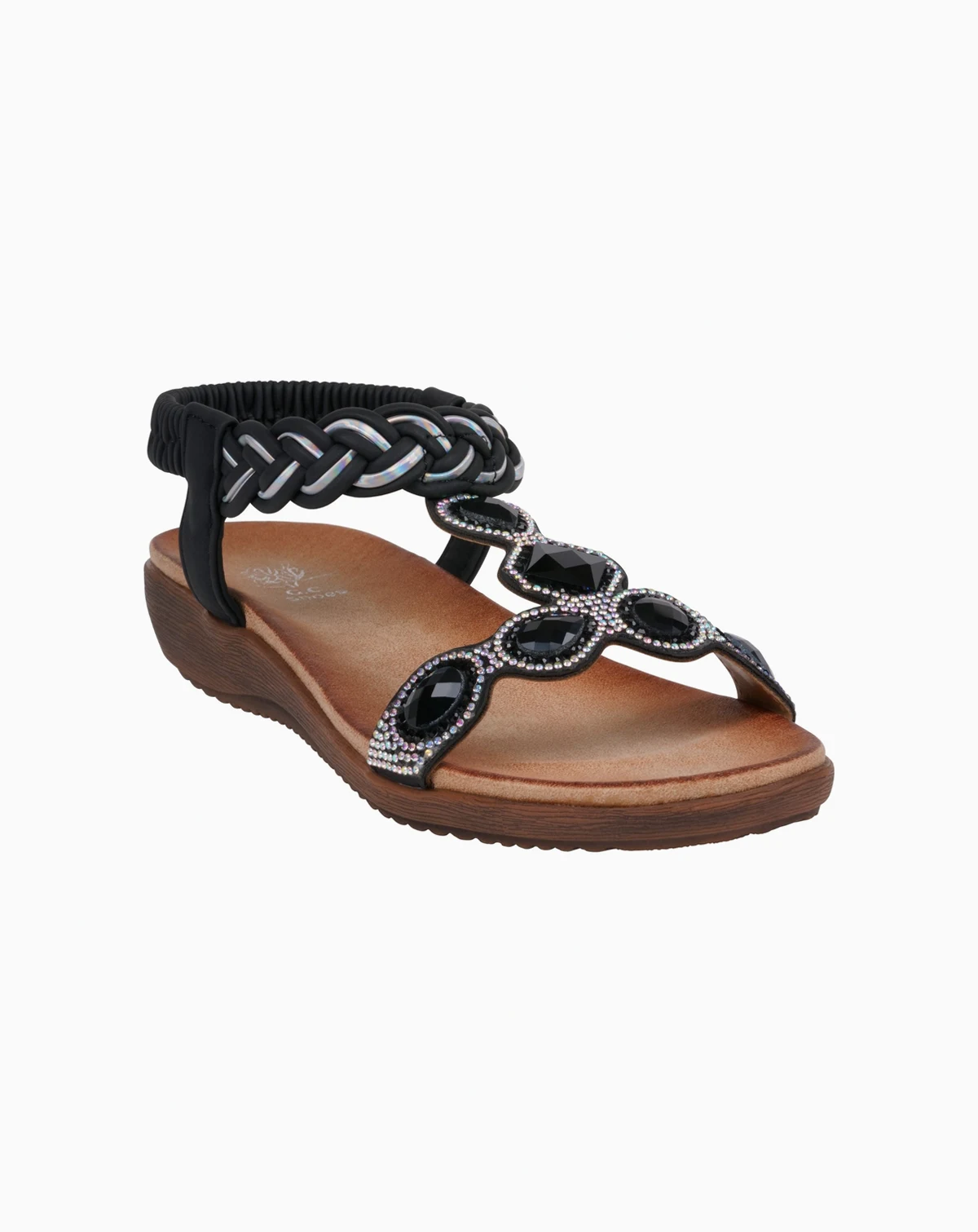 Women's Victoria Jeweled Flat Sandals