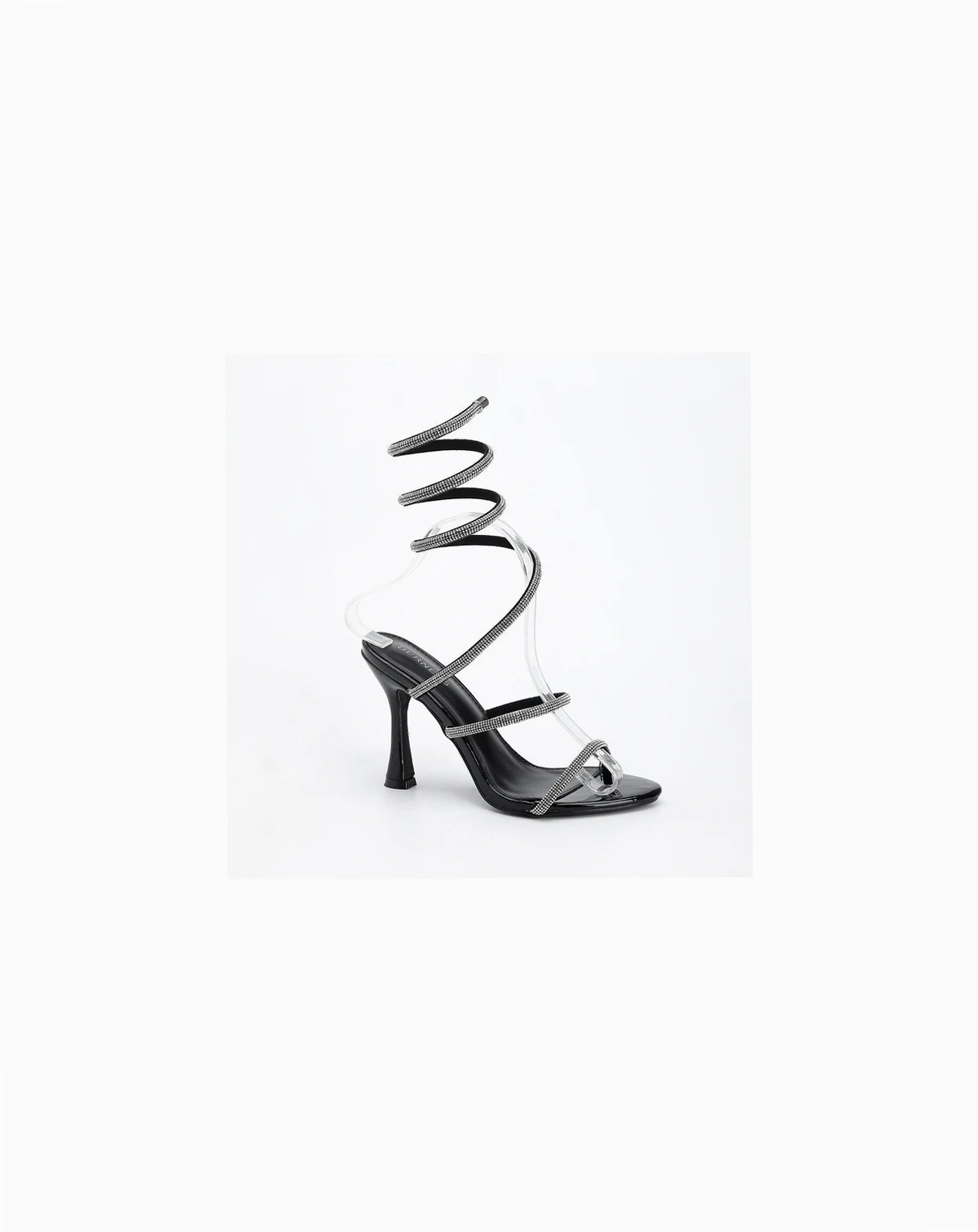Women's Alexandra55 Rhinestone Wrap Heels