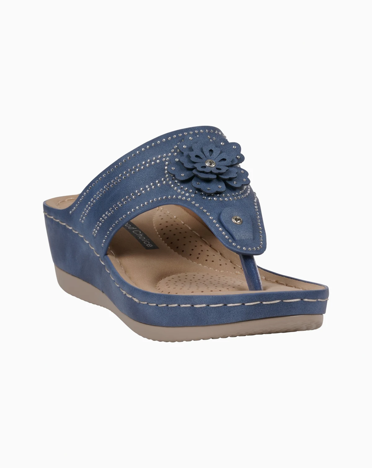 Women's Cora Embellished Floral Wedge Sandals
