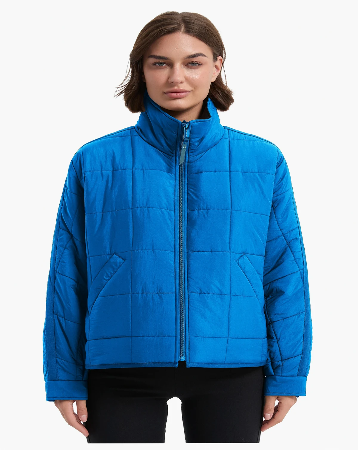 Women's Crinkle Oversized Quilted Jacket
