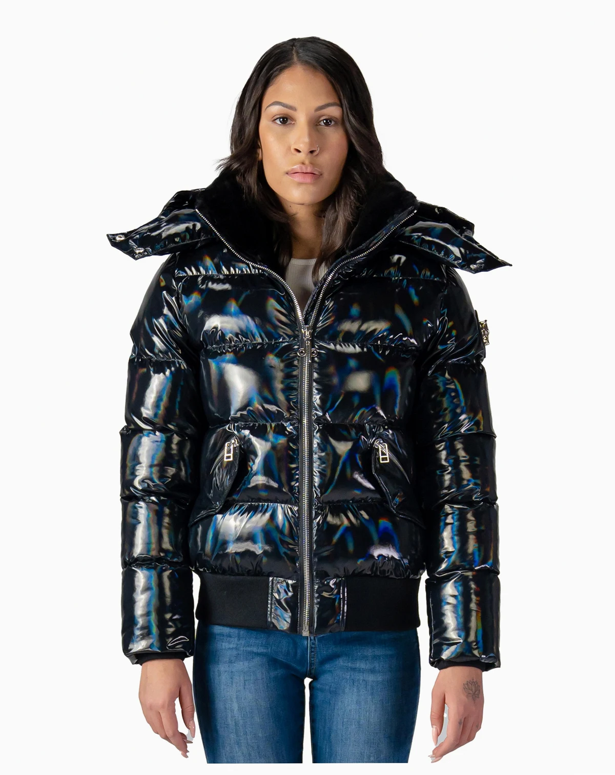 Women's Woody Bomber Quilted Coat