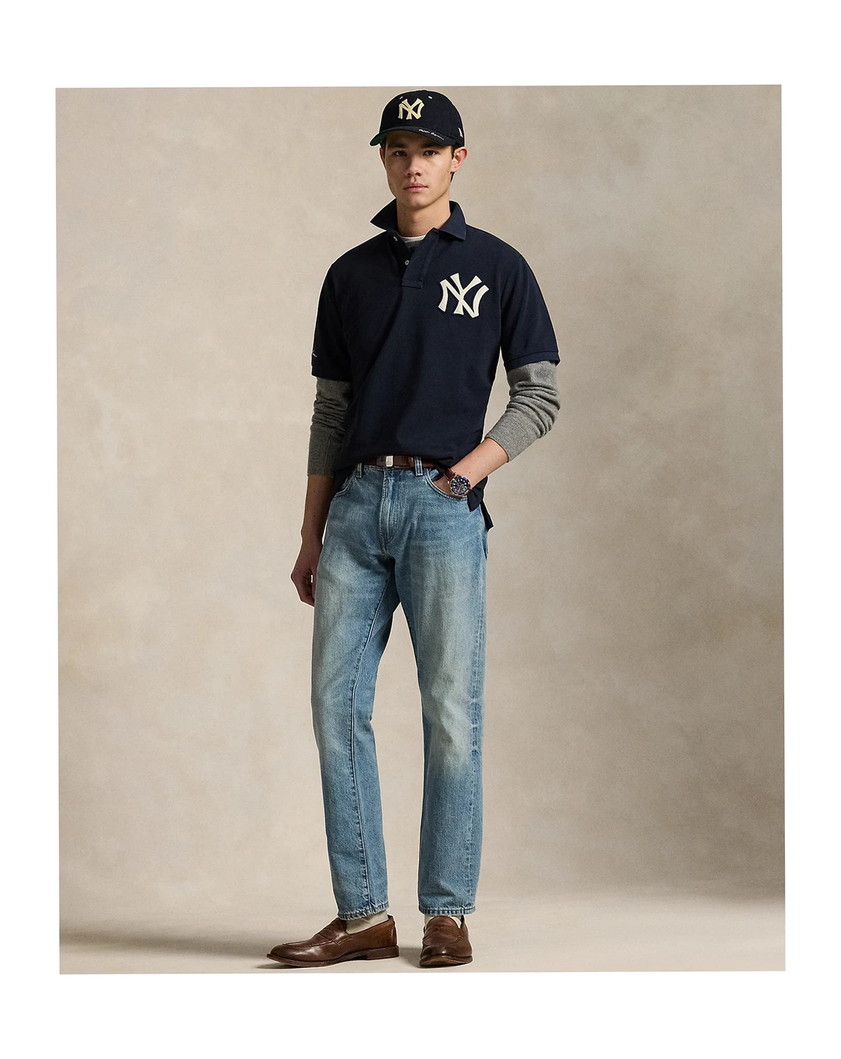 Unisex Yankees Polo Shirt